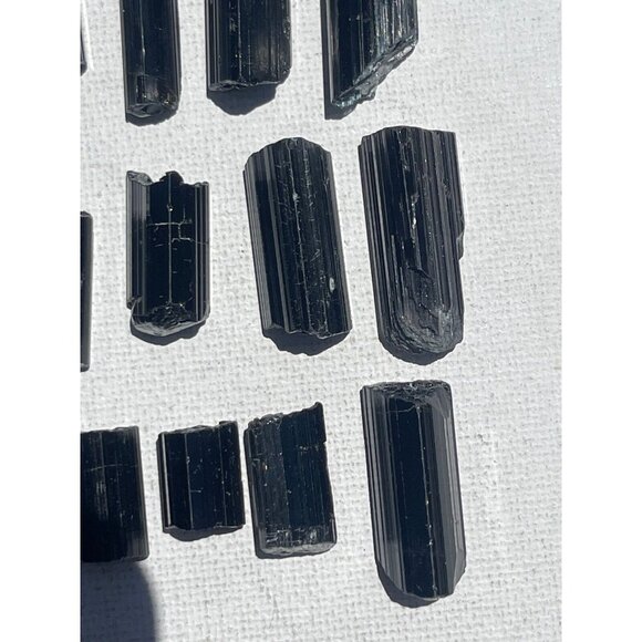 Black Tourmaline Parcel lot - 338 Carats - for jewelry making wire wrapping - Picture 8 of 10